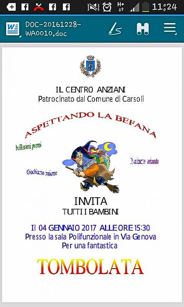 Aspettando la Befana