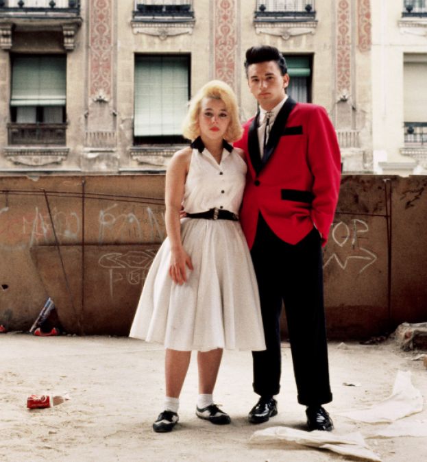 ©Miguel Trillo. En las fiestas del 2 de Mayo. Madrid 1990