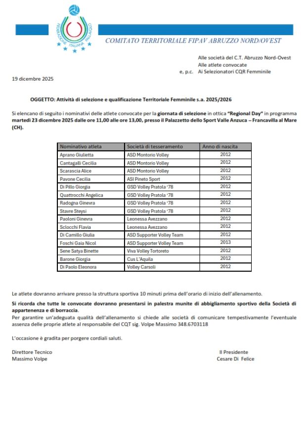 Convocazione