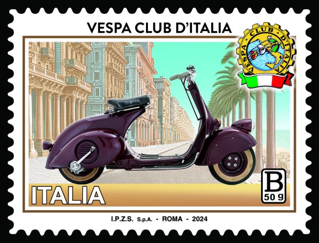Francobollo Vespa