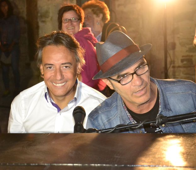 Baccini con Giuseppe Aletti