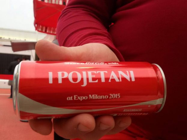 POGGIO CINOLFO,I "POJETANI" CON LA COCA COLA SBARCANO ALL'EXPO DI MILANO