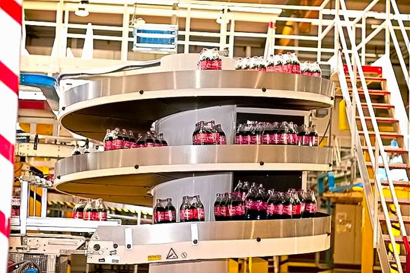 Stabilimento della Coca Cola di Oricola