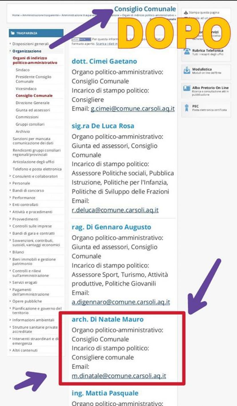 CARSOLI,"A PICCOLI PASSI"