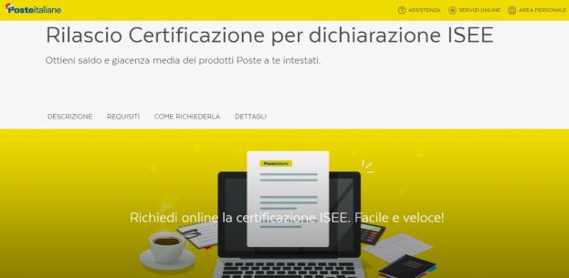 Rilascio certificazione dichiarazione ISEE