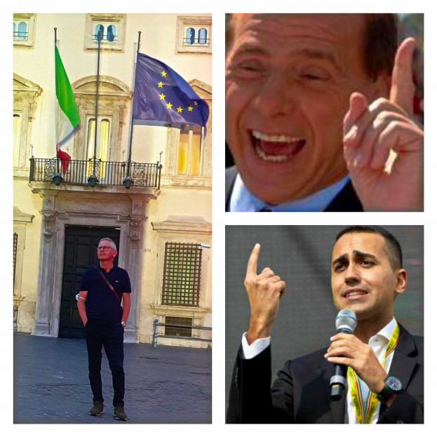 Berlusconi,Di Maio,Macrì