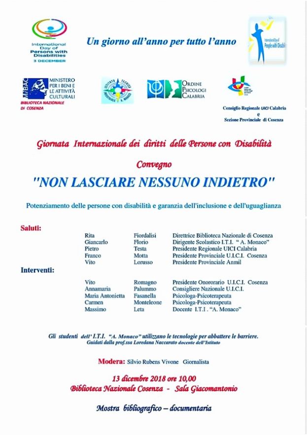 Locandina Convegno