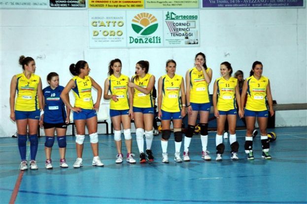 SUCCESSO IN CASA PER 3 SET A 0 CONTRO IL CASTELNUOVO PER LE RAGAZZE DEL VOLLEY CARSOLI
