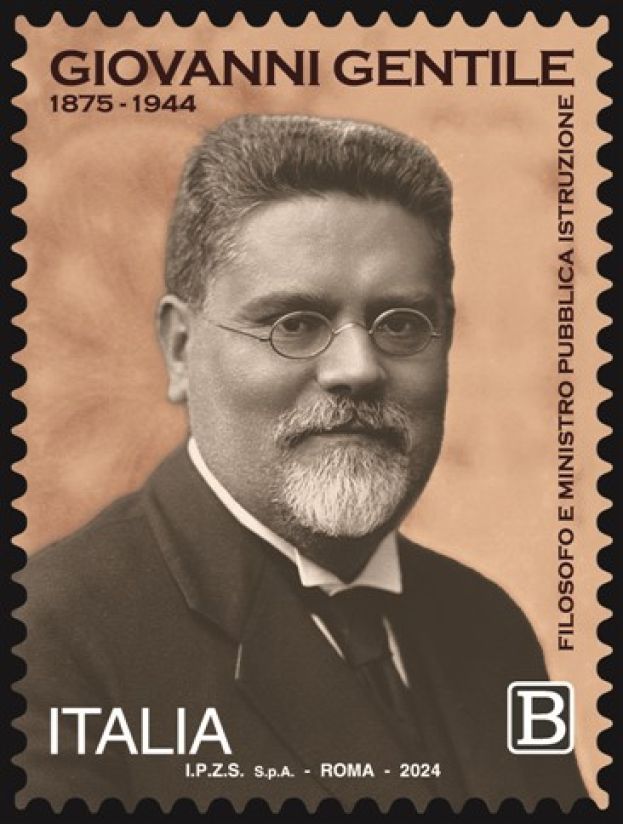 Francobollo Giovanni Gentile