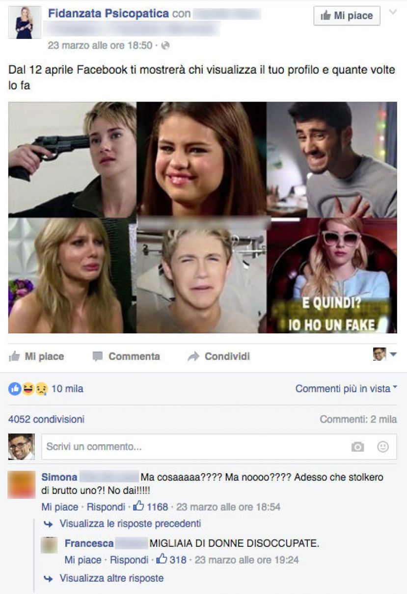 "DAL 12 APRILE FACEBOOK MOSTRERA' CHI VISUALIZZA IL TUO PROFILO E QUANTE VOLTE LO FA": TUTTO QUELLO CHE C'E' DA SAPERE