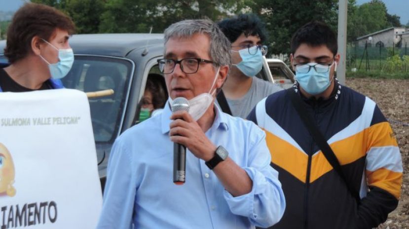 Il candidato sindaco Gianfranco Di Piero