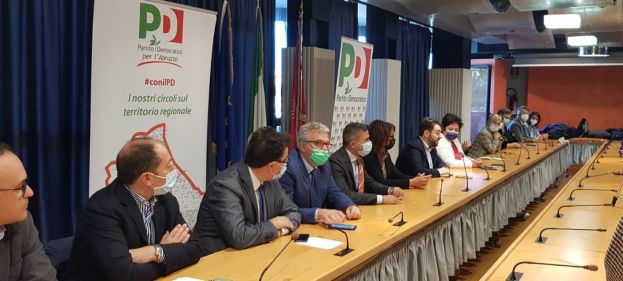 Conferenza Stampa del Pd Abruzzese
